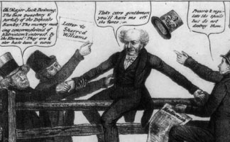 Detail from Political Cartoon