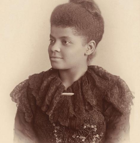 African American journalist Ida B. Wells was born in 1862.