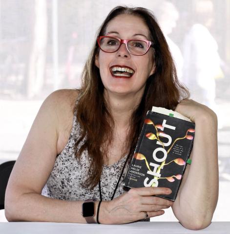 Author Laurie Halse Anderson was born today.