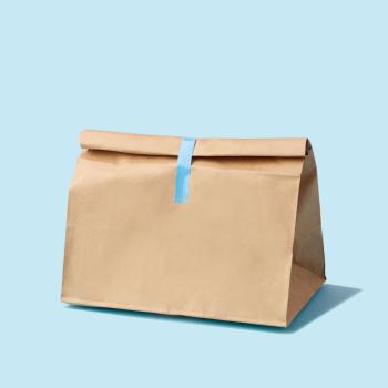 Paper hot sale bag guess