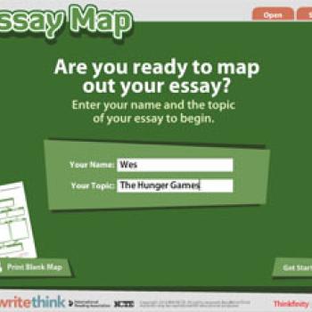 essay  writing map